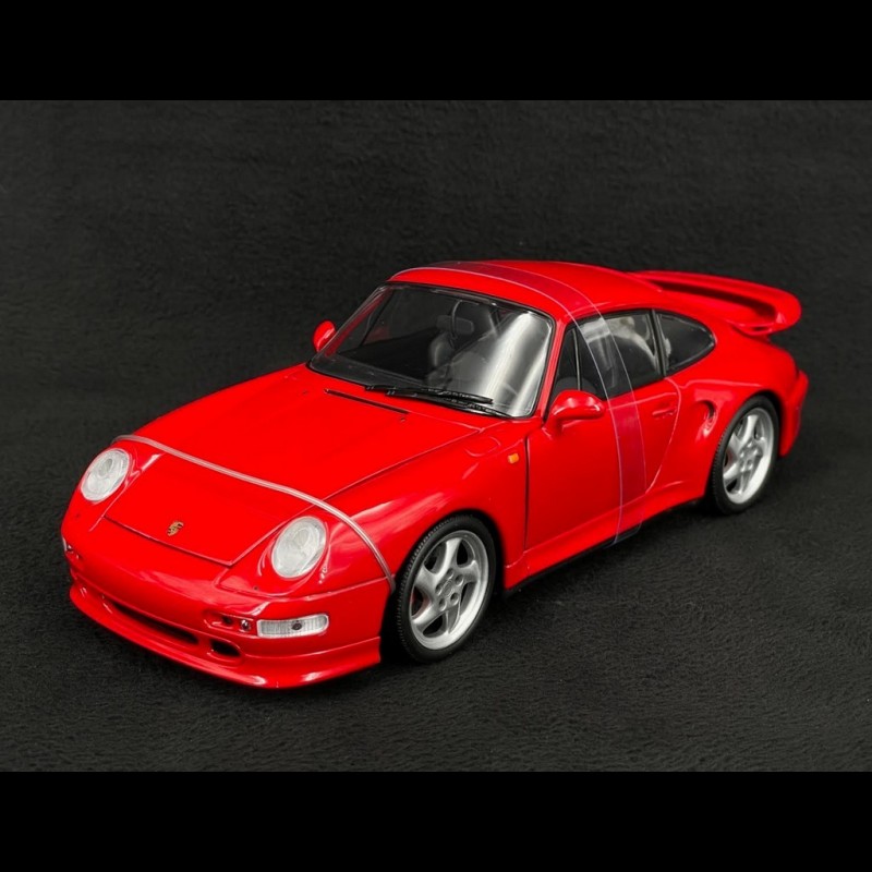 Porsche 911 Carrera RS Type 993 – Miniature 1/18 UT Models (neuve, Rouge)