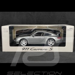 Porsche 911 Carrera S Coupe type 997 2005 Seal metallic-grau 1/18 Maisto WAP02110115