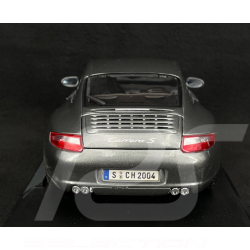 Porsche 911 Carrera S Coupe type 997 2005 Seal metallic-grau 1/18 Maisto WAP02110115