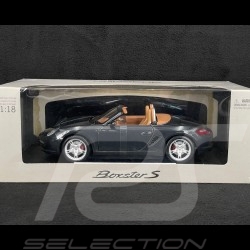 Porsche Boxster S Type 987 2005 Atlasgrau 1/18 Maisto WAP02120115