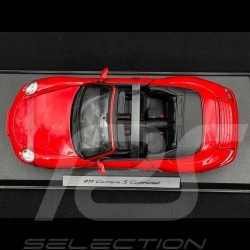 Porsche 911 Carrera S Cabriolet Type 997 2006 rouge 1/18 Maisto WAP02115115