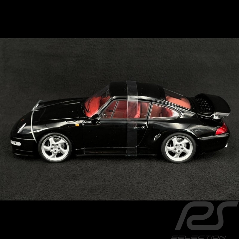 Porsche 911 Turbo S Type 993 1995 Schwarz 1/18 UT Models 27838