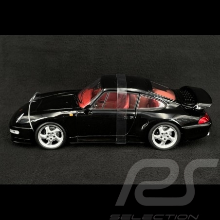 Porsche 911 Turbo S Type 993 1995 Black 1/18 UT Models 27838