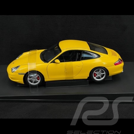 Porsche 911 Carrera Coupe type 996 Speed Yellow 1/18 AutoArt 77852