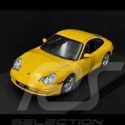 Porsche 911 Carrera Coupe type 996 Jaune Vitesse 1/18 AutoArt 77852