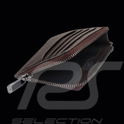 Wallet Porsche Design Compact with zipper Leather Dark brown Business Wallet 11 4056487001050
