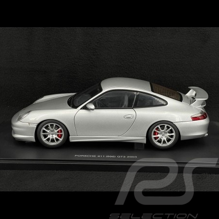 Porsche 911 GT3 Type 996 2003 Argent Polaire 1/18 Autoart 77943