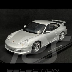 Porsche 911 GT3 Type 996 2003 Argent Polaire 1/18 Autoart 77943