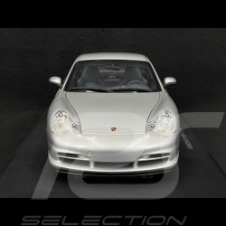 Porsche 911 GT3 Type 996 2003 Argent Polaire 1/18 Autoart 77943