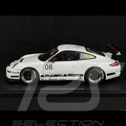 Porsche 911 GT3 Cup Type 997 Promo Car 2008 Blanc 1/18 Autoart 80881