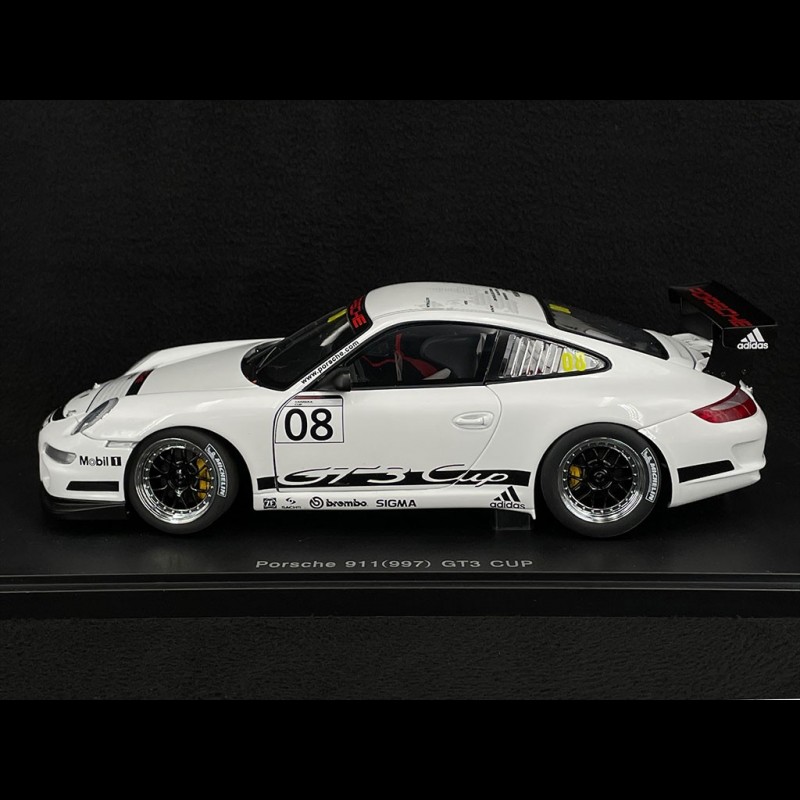 Porsche 911 GT3 Cup Type 997 Promo Car 2008 Weiß 1/18 Autoart 80881