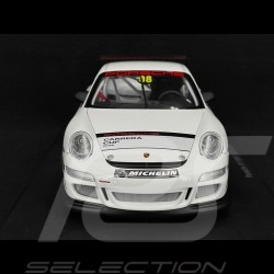 Porsche 911 GT3 Cup Type 997 Promo Car 2008 Blanc 1/18 Autoart 80881