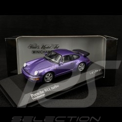 Porsche 911 Turbo Type 965 Bleu Violet métallisé 1/43 Minichamps 430069107