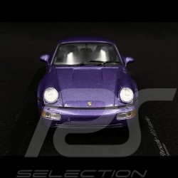 Porsche 911 Turbo Type 965 Bleu Violet métallisé 1/43 Minichamps 430069107