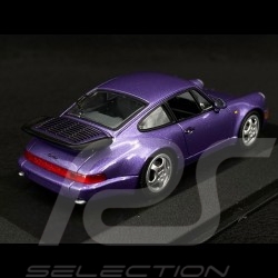 Porsche 911 Turbo Type 965 Bleu Violet métallisé 1/43 Minichamps 430069107