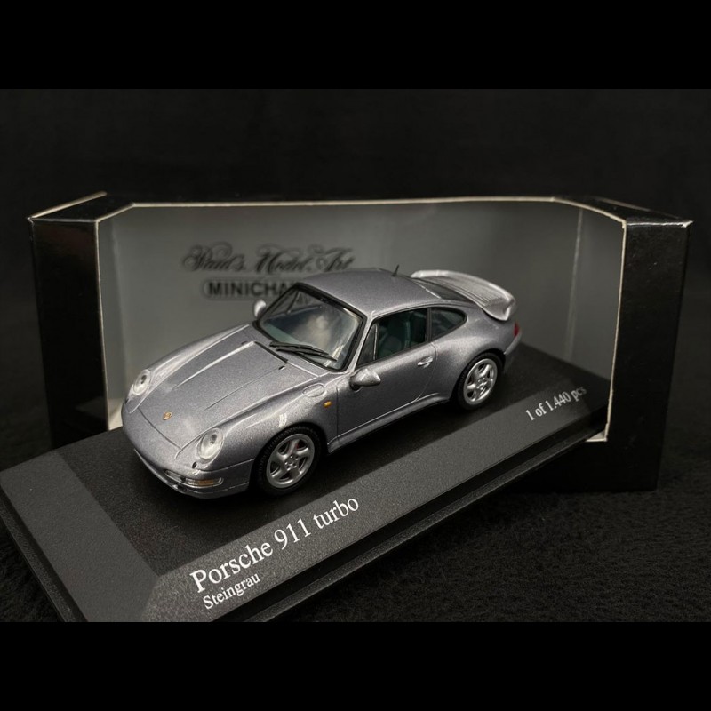 Porsche 911 (993) Turbo Polar Silver Met. 1:43 943069203 MINICHAMPS