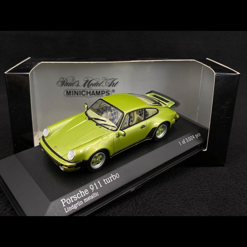 Porsche 911 Turbo Type 930 1977 Lime Green Metallic 1/43