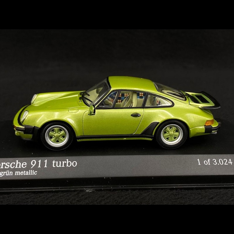 Porsche 911 Turbo Type 930 1977 Lime Green Metallic 1/43