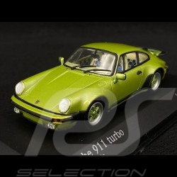 Porsche 911 Turbo Type 930 1977 Lindgrün Metallic 1/43 Minichamps 430069005