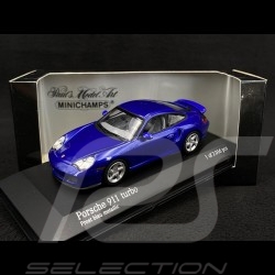 Porsche 911 Type 996 Turbo 1999 Prost Blue Metallic 1/43 Minichamps 430069301