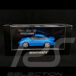 Porsche 911 Turbo Type 993 1995 Bleu Riviera 1/43 Minichamps 430069204