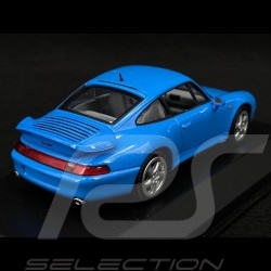 Porsche 911 Turbo Type 993 1995 Bleu Riviera 1/43 Minichamps 430069204