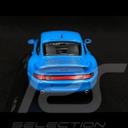 Porsche 911 Turbo Type 993 1995 Bleu Riviera 1/43 Minichamps 430069204