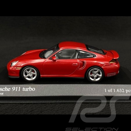 Porsche 911 type 996 Turbo 1999 Orient rot 1/43 Minichamps 430069306