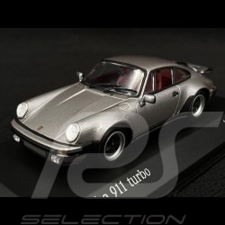 Porsche 911 type 930 turbo 3.0 1977 gris meteor métallisé 1/43 Minichamps 430069004