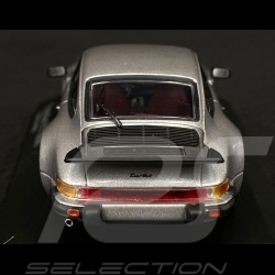 Porsche 911 type 930 turbo 3.0 1977 gris meteor métallisé 1/43 Minichamps 430069004