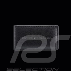 Wallet Porsche Design Money clip Leather Black Business Money Clip 4056487001388