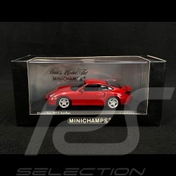 Porsche 911 type 996 Turbo 1999 Alfa red 1/43 Minichamps 430069304