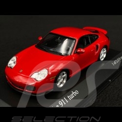 Porsche 911 type 996 Turbo 1999 Alfa rot 1/43 Minichamps 430069304