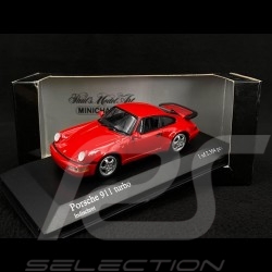 Porsche 911 Turbo Type 965 Rouge indien 1/43 Minichamps 430069104