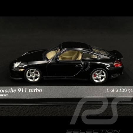 Porsche 911 type 996 Turbo 2000 noire 1/43 Minichamps 430069309