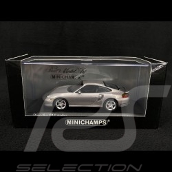 Porsche 911 Type 996 Turbo 2000 Gris Meridian Métallique 1/43 Minichamps 430069307