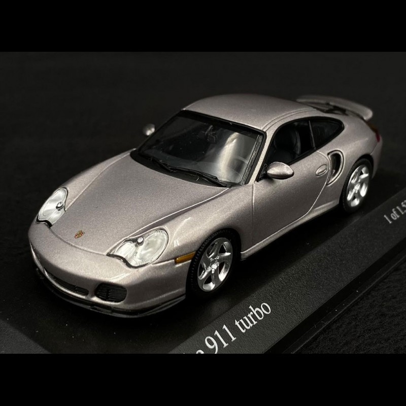 Porsche 911 Type 996 Turbo 2000 Meridian Grey Metallic 1/43 Minichamps  430069307