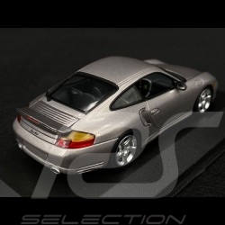 Porsche 911 Type 996 Turbo 2000 Gris Meridian Métallique 1/43 Minichamps 430069307