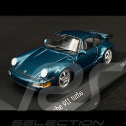 Porsche 911 Type 965 1990 Turquoise Metallic 1/43 Minichamps 430069102