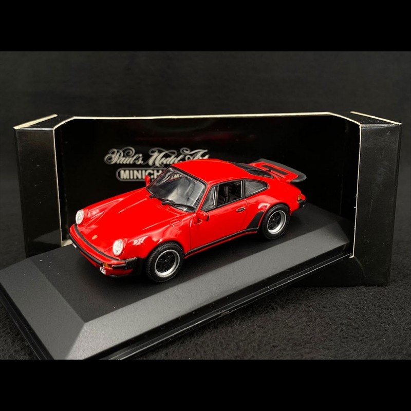 Porsche 911 Turbo Type 930 1977 Guards Red 1/43 Minichamps 430069000