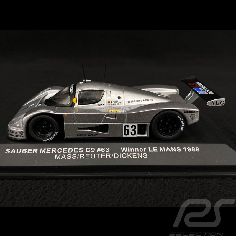 Sauber Mercedes C9 n°63 Sieger 24h Le Mans 1989 1/43 Ixo Models LM1989