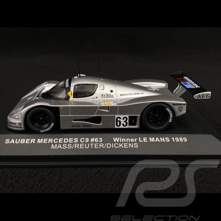 Sauber Mercedes C9 n°63 Sieger 24h Le Mans 1989 1/43 Ixo Models LM1989