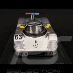 Sauber Mercedes C9 n°63 Vainqueur 24h Le Mans 1989 1/43 Ixo Models LM1989