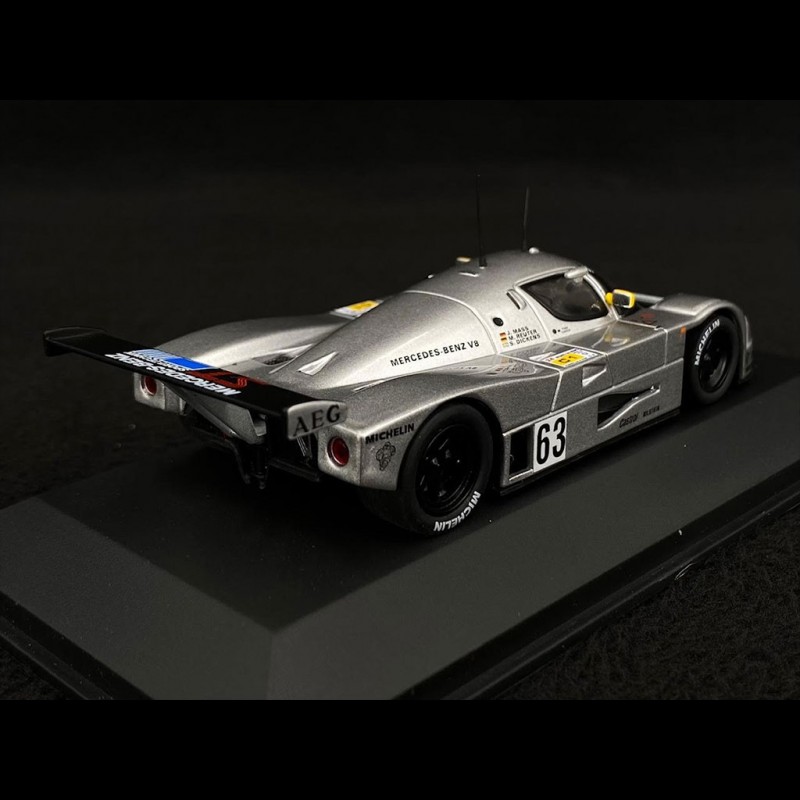 MERCEDES SAUBER C9 N°63 VQ LE MANS 1989 IXO 1/43