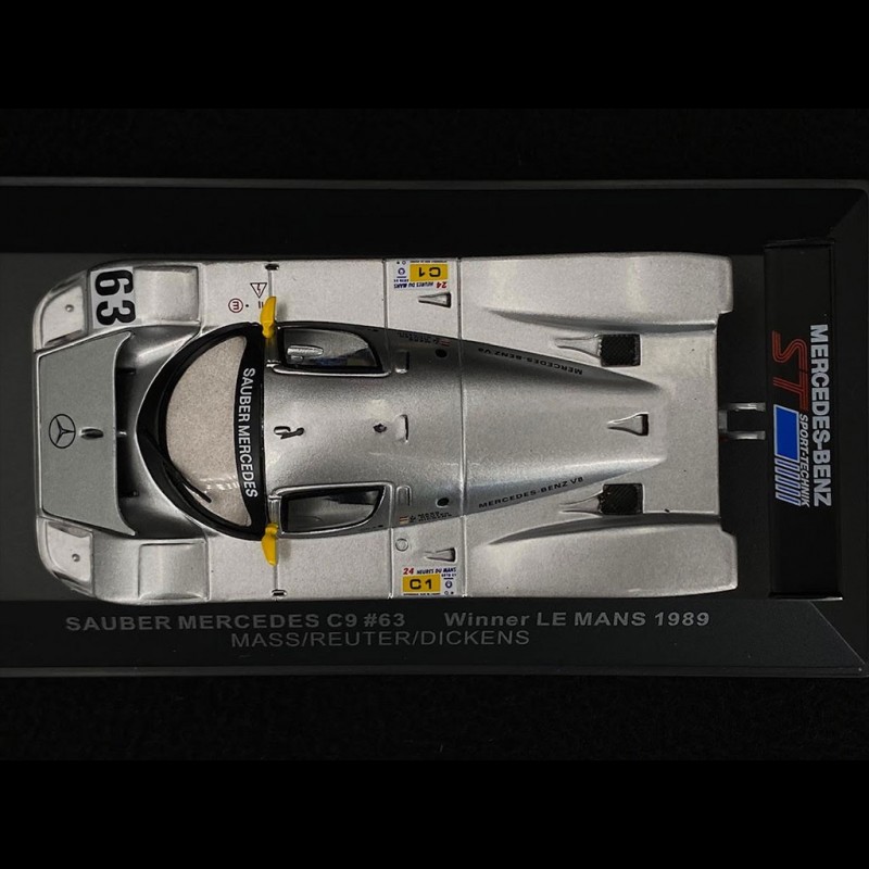 Sauber Mercedes C9 n°63 Winner 24h Le Mans 1989 1/43 Ixo Models LM1989