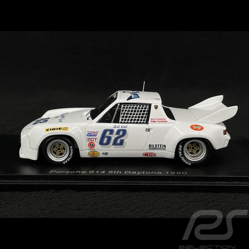 Porsche 914/6 n°62 24h Daytona 1980 1/43 Spark MAP02045020