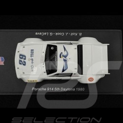 Porsche 914/6 n°62 24h Daytona 1980 1/43 Spark MAP02045020