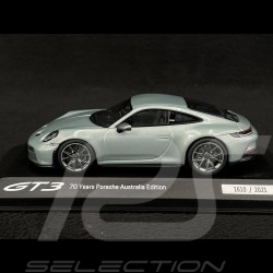 Porsche 911 GT3 Touring Exclusive Type 992 2021 Fish Silver Grey 1/43 Minichamps WAP0201640N001