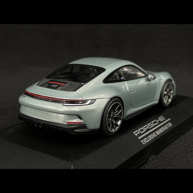 Porsche 911 GT3 Touring Exclusive Type 992 2021 Fish Silver Grey 1/43  Minichamps WAP0201640N001