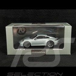 Porsche 911 GT3 Touring Exclusive Type 992 2021 Fish Silver Grey 1/43 Minichamps WAP0201640N001